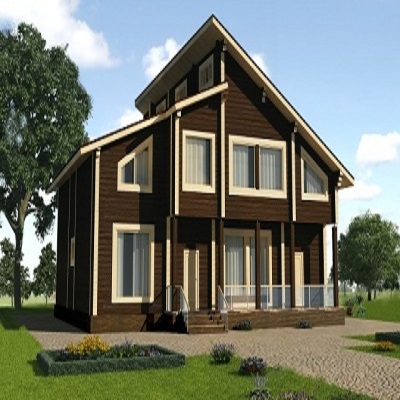 Одноэтажные дома из клееного бруса под ключ, проекты и цены на сайте Holz House